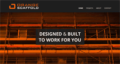 Desktop Screenshot of orangescaffold.co.nz