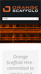 Mobile Screenshot of orangescaffold.co.nz